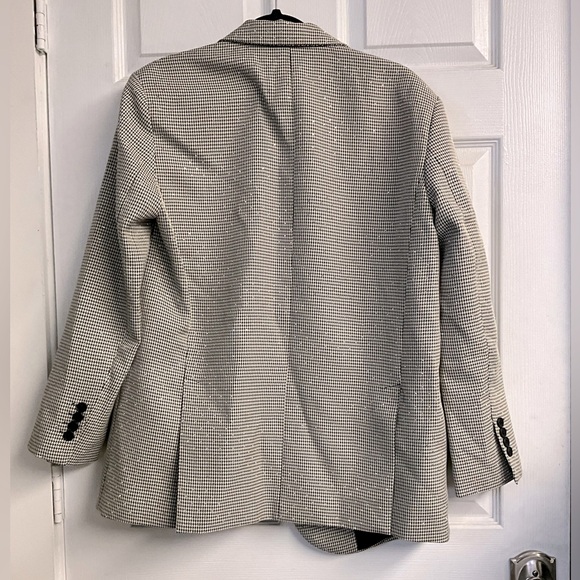 Toinu Crystal Detail Houndstooth Check Blazer - Picture 4 of 6